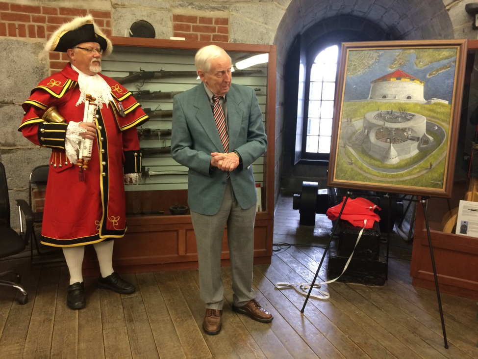 Murney Tower - Blog - Town Crier with artist Don Connolly